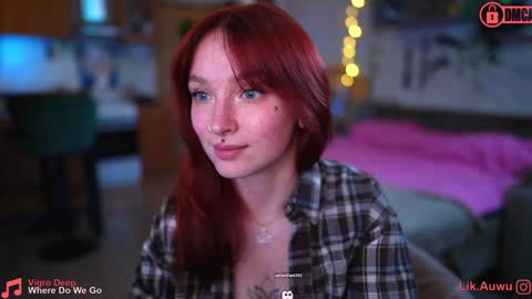 Snapshot of suk_ki chatting on January 24, 1:35 am Lika ginger Jessy blond online show from January 24, 1:35 am