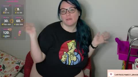 Sweet Gracie online show from October 31, 3:29 am