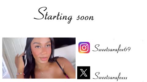 Snapshot of sweetsarafoxxx chatting on October 13, 3:58 pm Sara Sofia   Libra     online show from October 13, 3:58 pm
