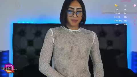 blue  online show from January 25, 11:11 pm