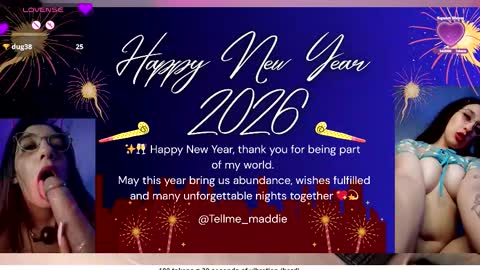 Maddie online show from January 15, 1:14 am