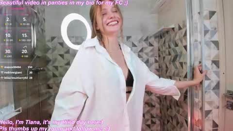 Tiana online show from September 19, 8:40 am