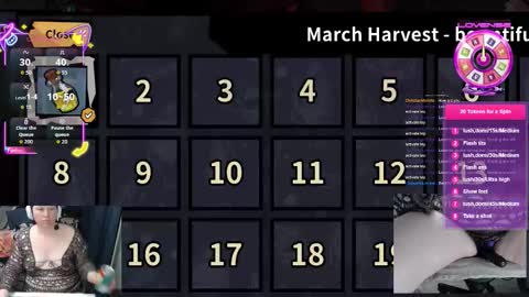 VelvetineSiren online show from March 22, 10:30 am