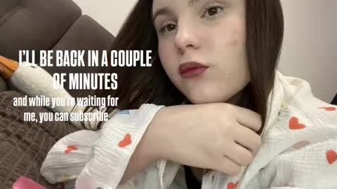 Karina followed me bb online show from December 21, 5:41 pm