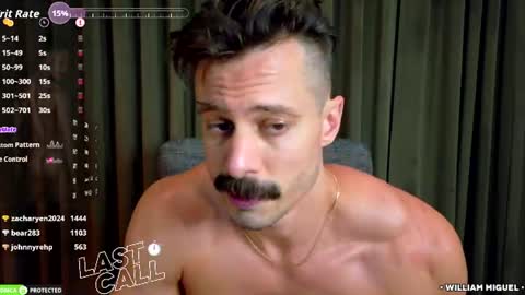 William Miguel online show from July 2, 3:23 am