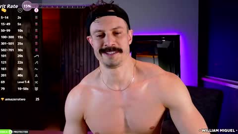 William Miguel online show from April 19, 1:39 am