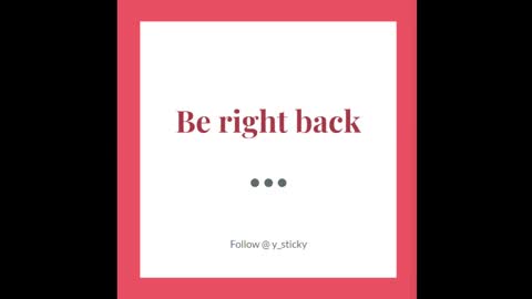 y_sticky online show from March 12, 9:56 pm