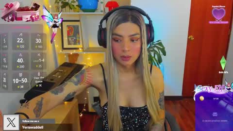 yeriawaddell  online show from December 26, 1:29 am